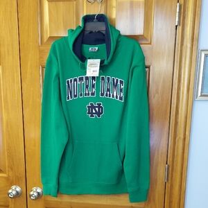 -🆕 Notre Dame Men's Pullover Hoodie Stadium Athletics Size XL Gift For Him, NEW